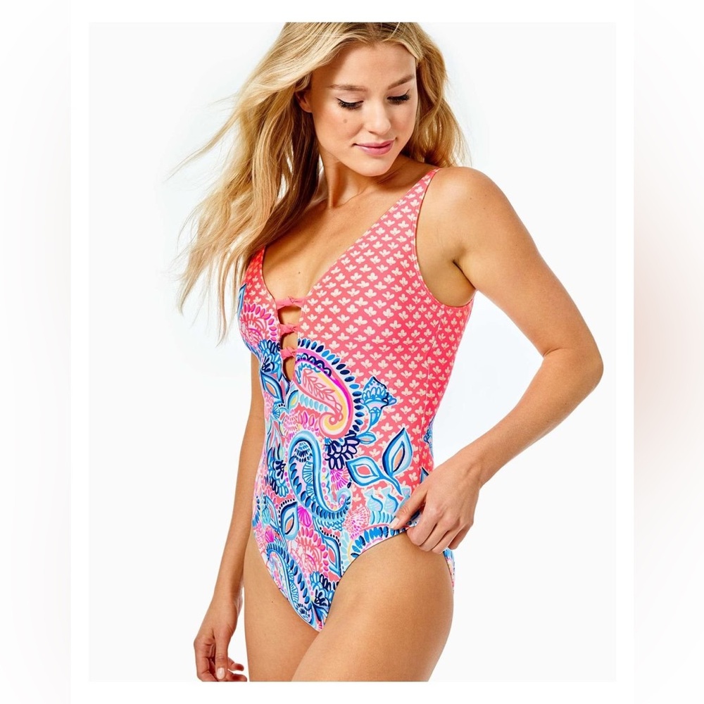 Lilly Pulitzer Jaspen One Piece Swimsuit Size 4